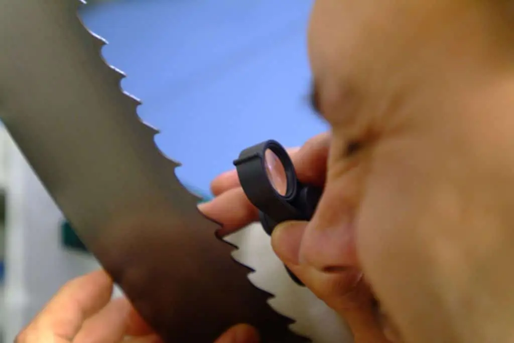 Bandsaw Blade Welding Production