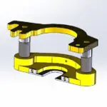 Adjustable Horseshoe Stripper Assembly