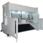 Rear View Morgan Rushworth HSVS Hydraulic Variable Rake CNC Guillotine Rear View