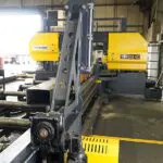 STC650 DGSA NC Material Stop Back View