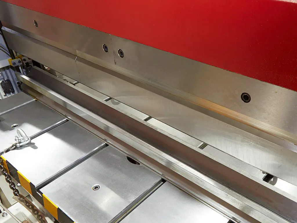 H Frame Press close up