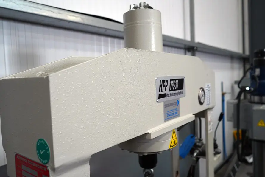 HFP 30 Vertical Hydraulic Ram Top View