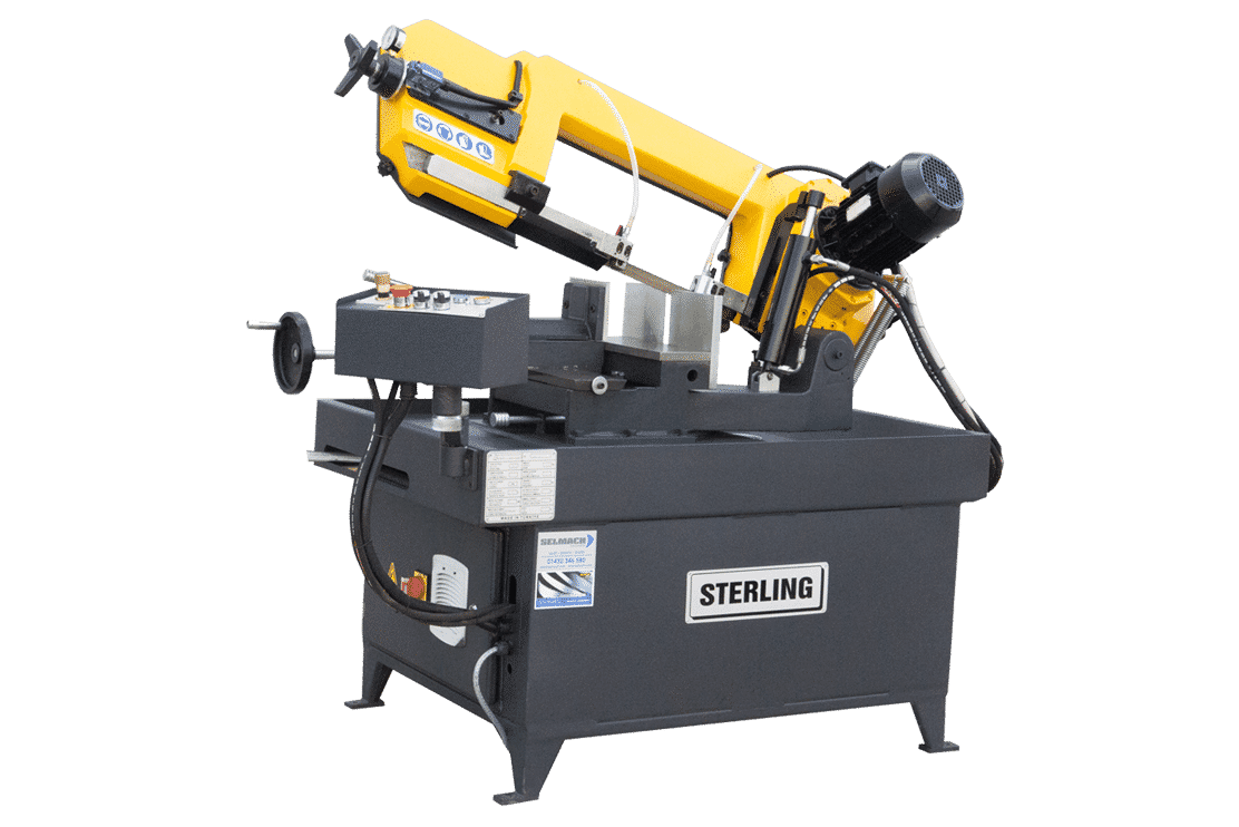 Front view Sterling-SRA230GD-Auto-Downfeed-Semi-Automatic-Bandsaw