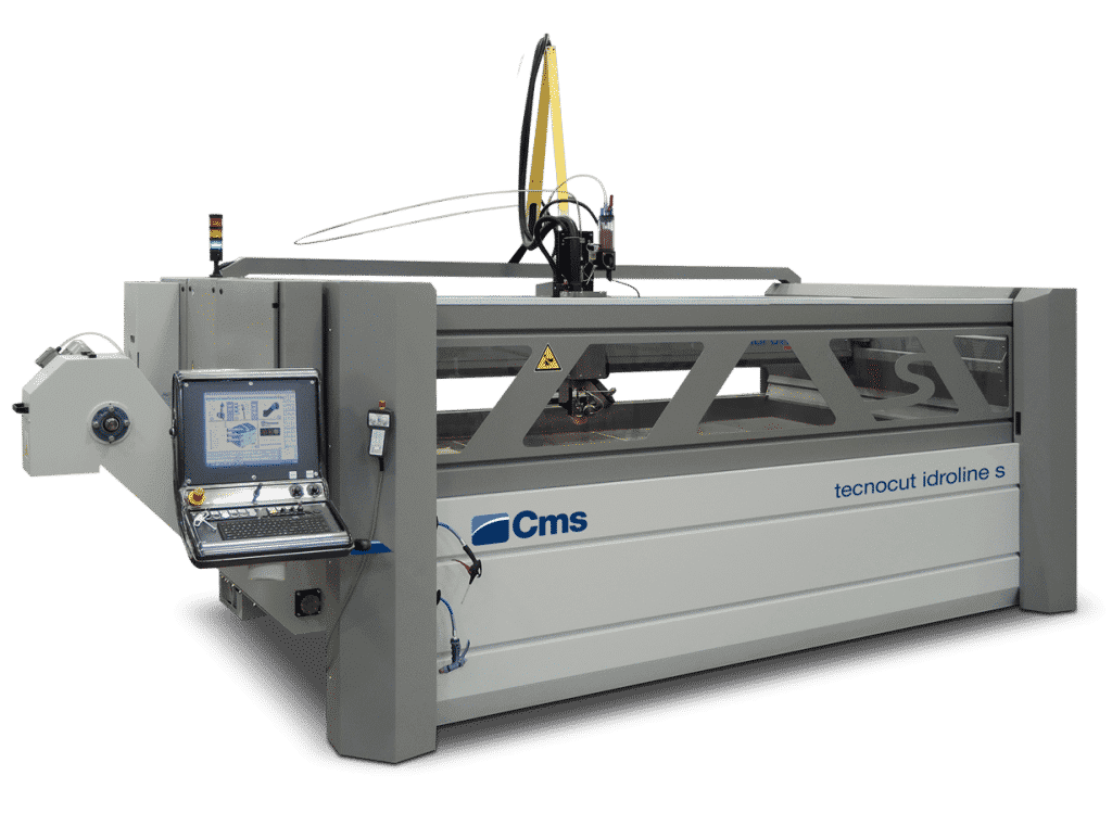 Main view CMS Tecnocut Idroline S Waterjet Cutter