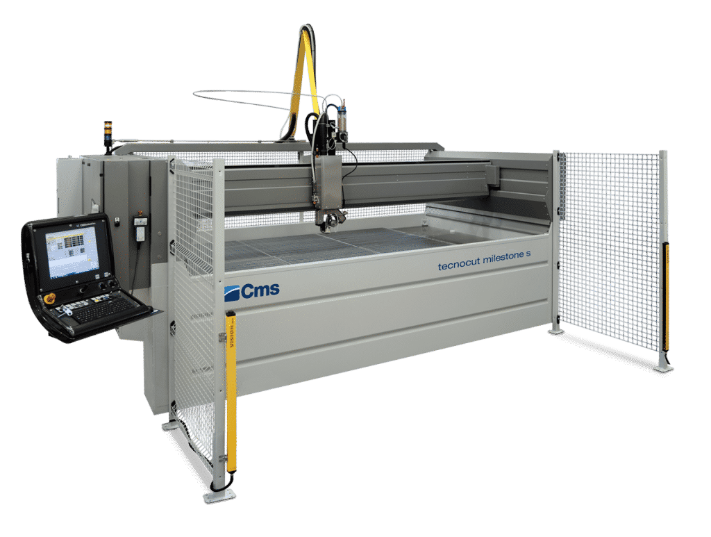 Main view - CMS Tecnocut Milestone Waterjet Cutter