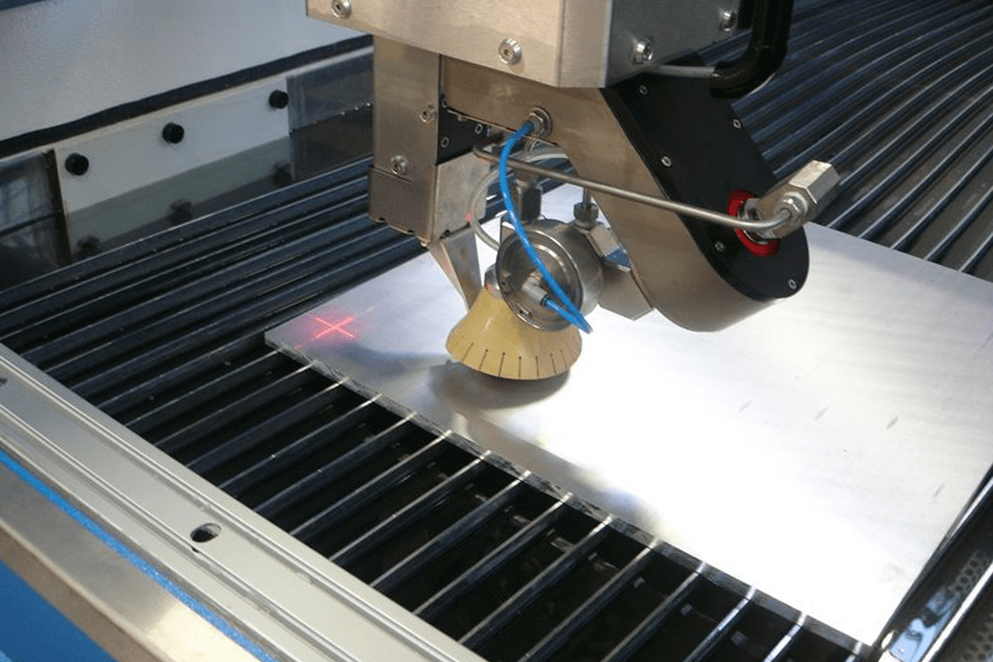 CMS-Waterjet-Laser-Pointer Detail of a water laser pointer