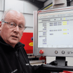 Headshot of an engineer demonstrating