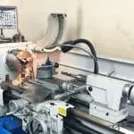 Image of a Meyer Lathe installed at WRES