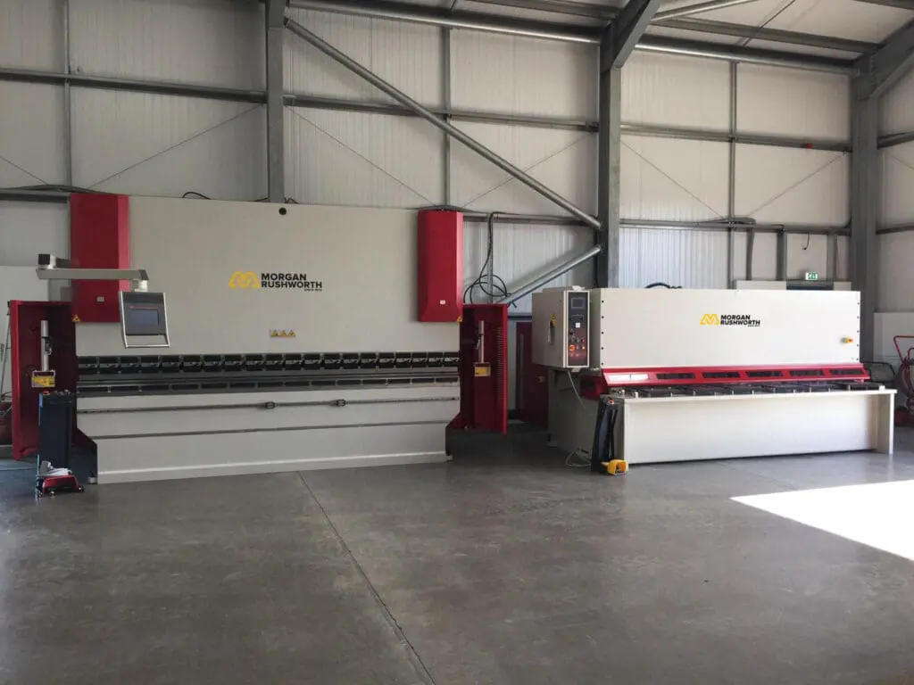 Press Brake and Guillotine Install