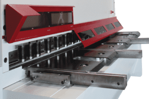 Image of the front of a HNC Variable Rake Guillotine