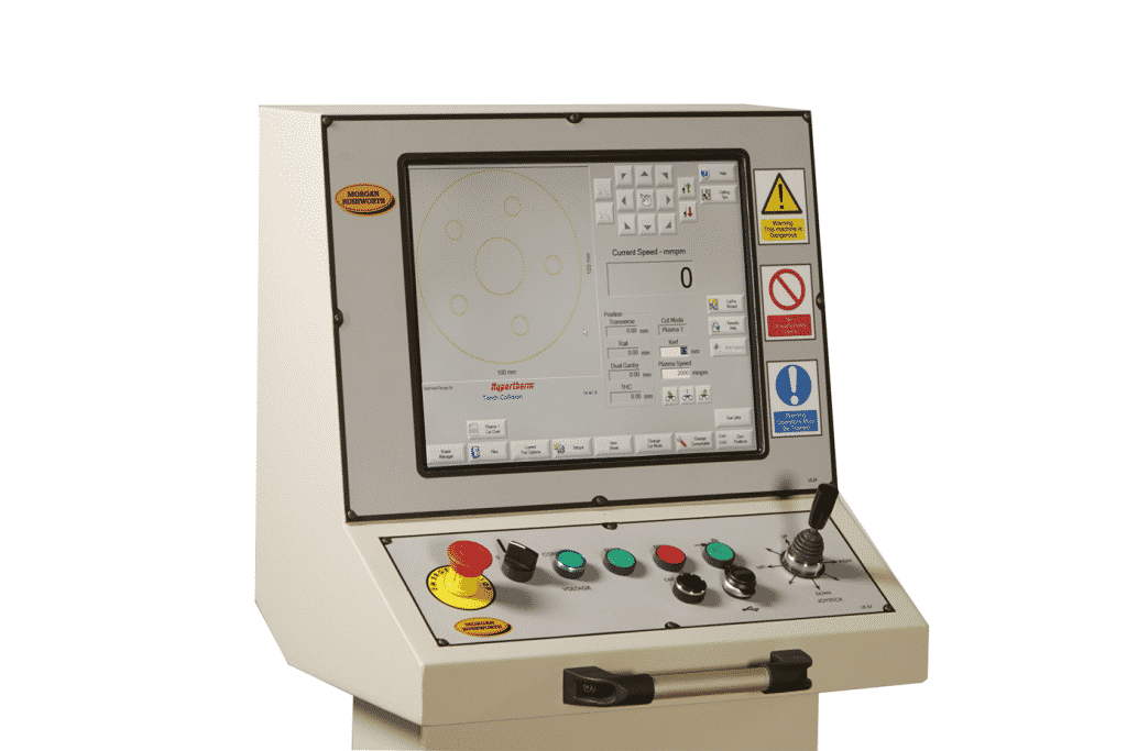 Detail of the ACP CNC Compact Plasma Control Panel