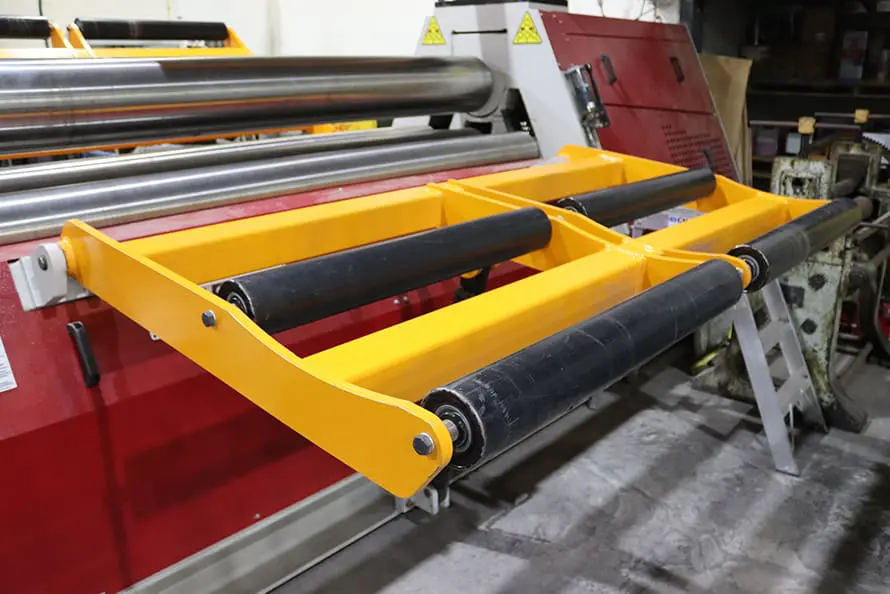 (Optional) Hydraulic Sheet Support Arms
