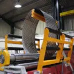 (Optional) Hydraulic Sheet Support Arms and Hydraulic Central Support