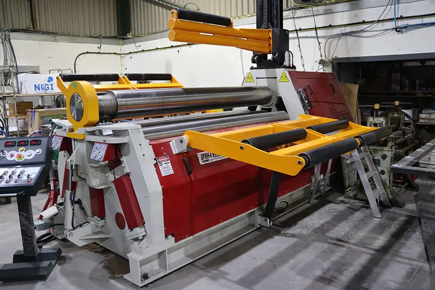 (Optional) Hydraulic Sheet Support Arms and Hydraulic Central Support