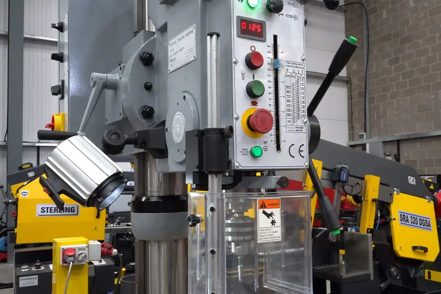 Meyer Pillar Drill DRO