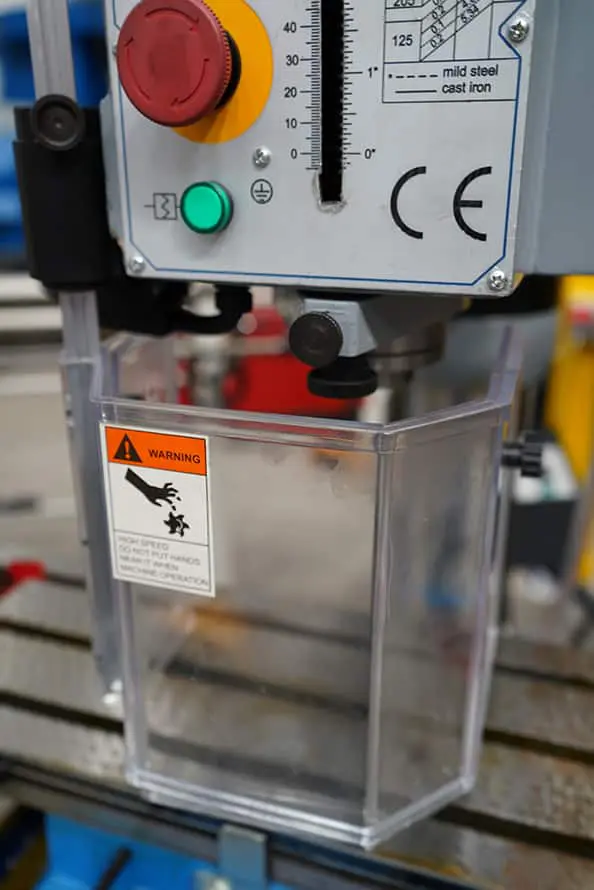 Meyer Pillar Drill Guarding