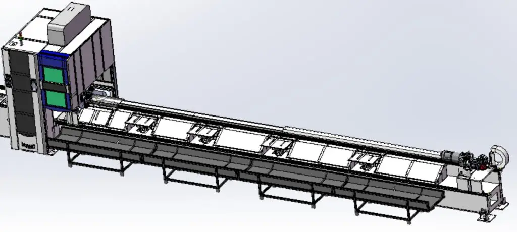 Morgan Rushworth XTM CNC Tube Fibre Laser Cutter for Tube & Section image 18