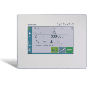Main view Cybelec-Cybtouch-8-Control-Panel