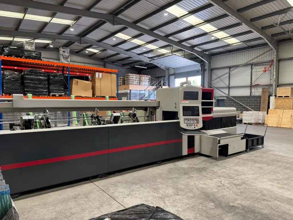 Morgan Rushworth Tube Laser Front View