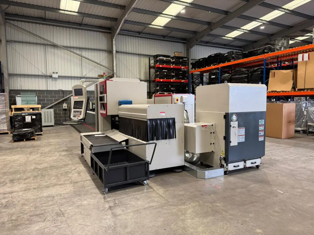 Morgan Rushworth Tube Laser Unloading System