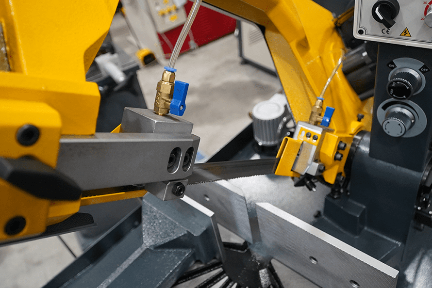 Blade Guides and Flood Coolant System