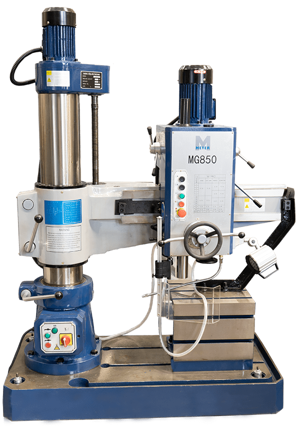 Meyer Radial Arm Drill MG850 Web