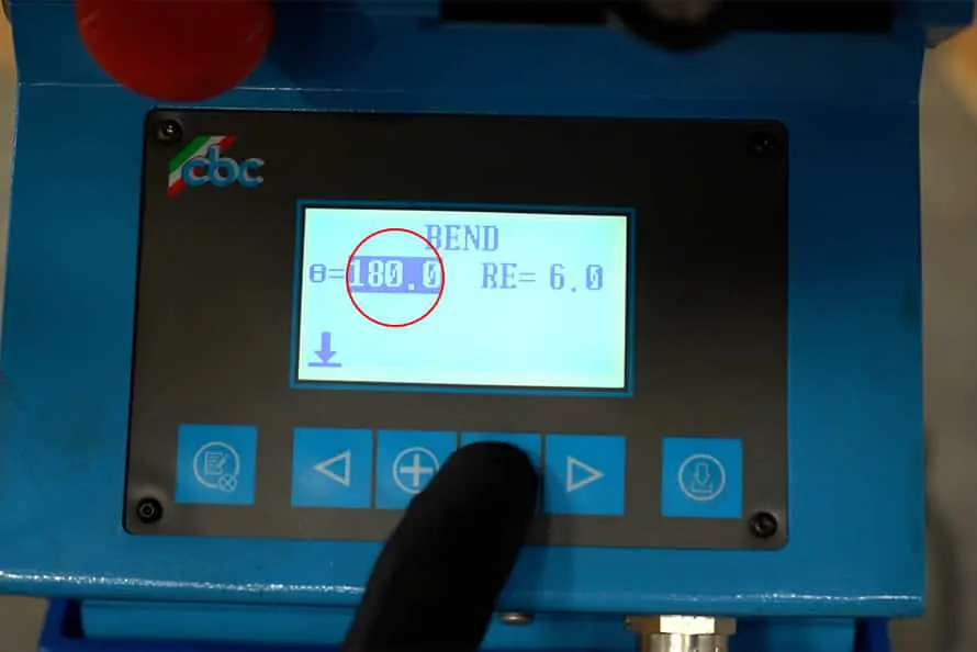 CBC Single-Step Bend Angle CBC Single Step Bend Angle