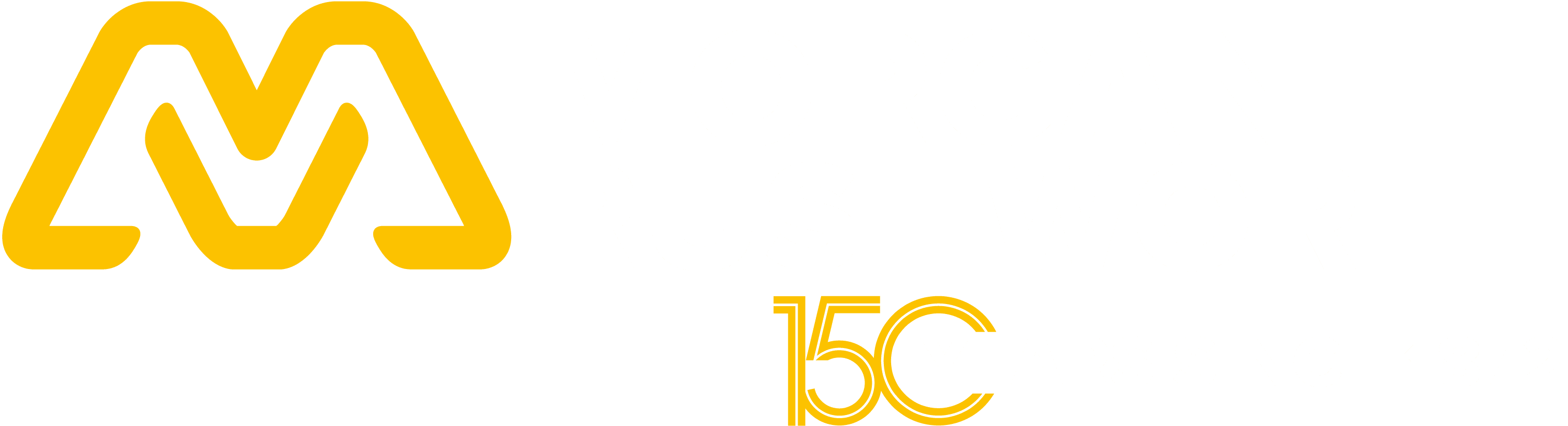Morgan-Rushworth-150-Years-Logo-White Morgan Rushworth 150 Years Logo White