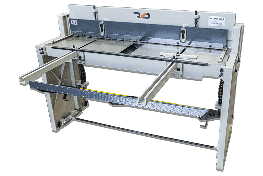 An image of the RVD Treadle Guillotine on a blank background