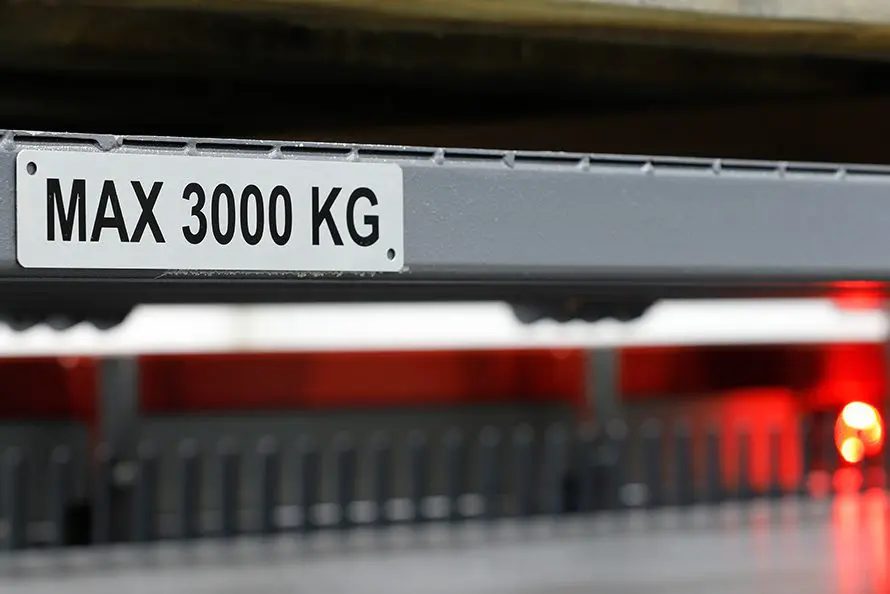 3000KG Capacity