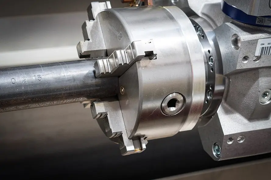 Morgan Rushworth SPM Tube Plasma 4 Jaw Chuck