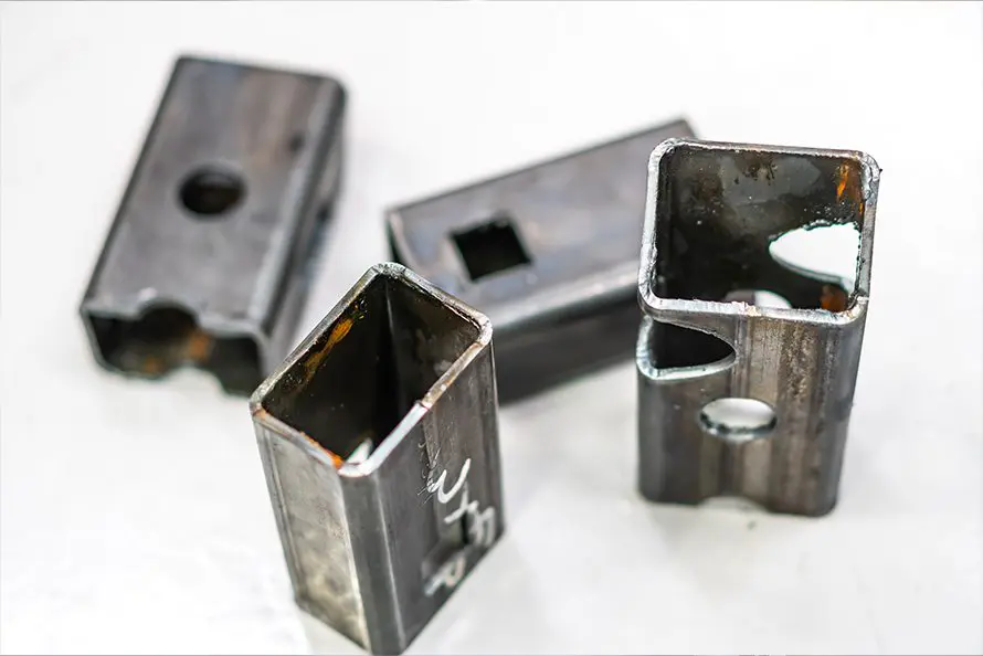 Morgan Rushworth SPM Tube Plasma Cutting Samples