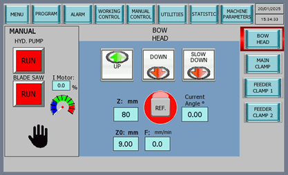 Omron Programme Screen 2