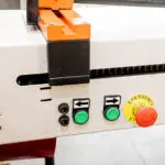 HBM 100 300 NC Close Up of NC Backgauge Controls