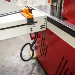 HBM100 300 NC Back Gauge System Rear View