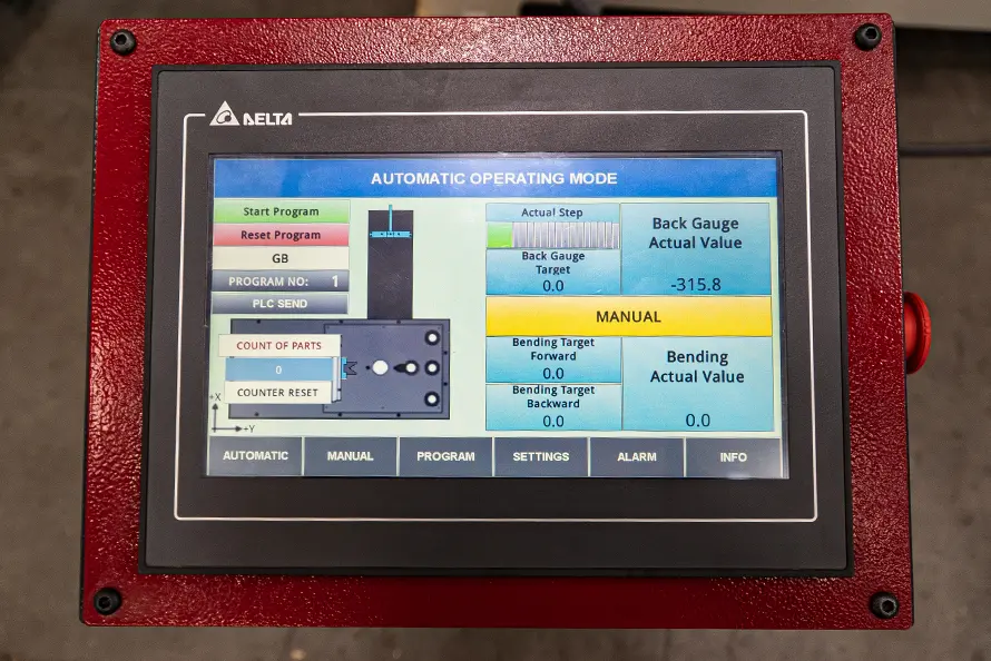 NC Controller Automatic Mode
