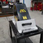 Front view of a Morgan Rushworth Slat Machine