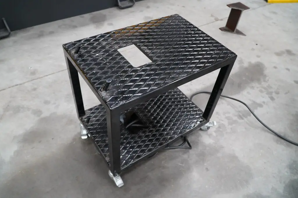 Morgan Rushworth Slat Cleaner Machine Table