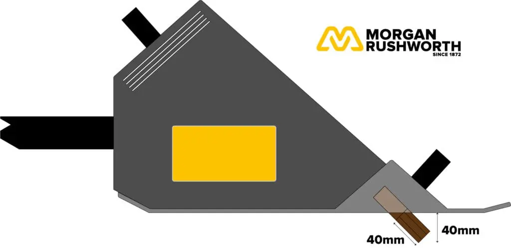 Slat Cleaner Measurements Diagram
