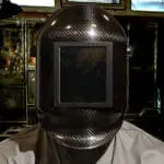 Laser Welding Carbon Fibre Helmet