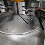 Double Mitring Turntable with quick-set 45 Degree Positioning