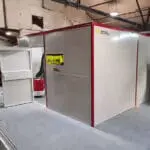 A recent 4m x 4m Installation with Roof