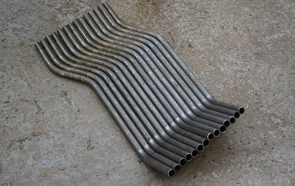 Repeatable Parts A selection of identical parts that have been bent using the optional plane-of-bend indicator