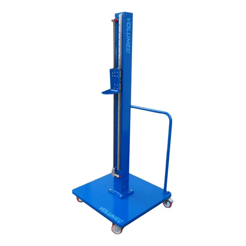 Ccm001 trolley with lifting column 800x800x30 mm 