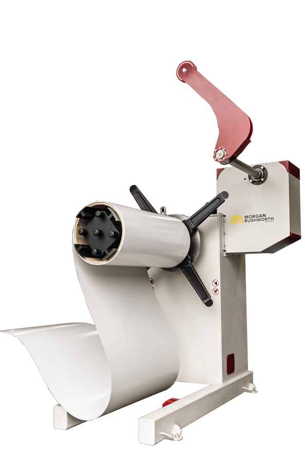 Morgan Rushworth Hydraulic Decoiler Single Head Web