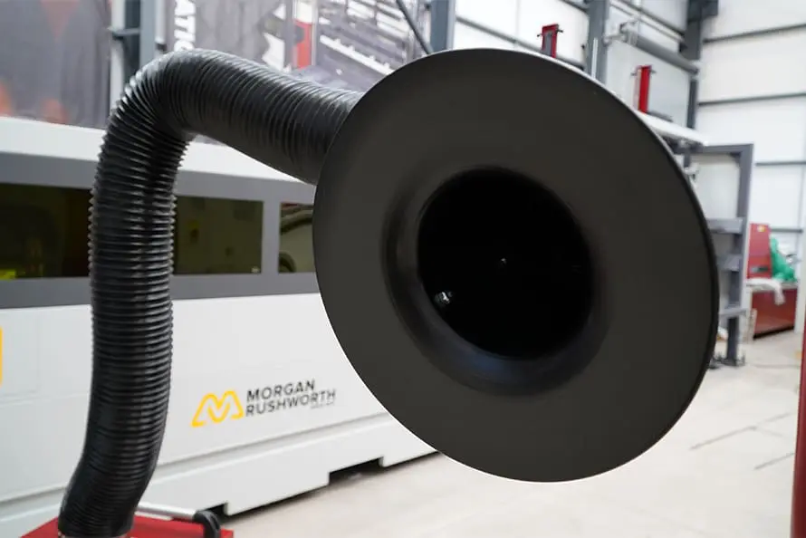 Morgan Rushworth MME Mobile Welding Extraction Close Up Nozzle Web