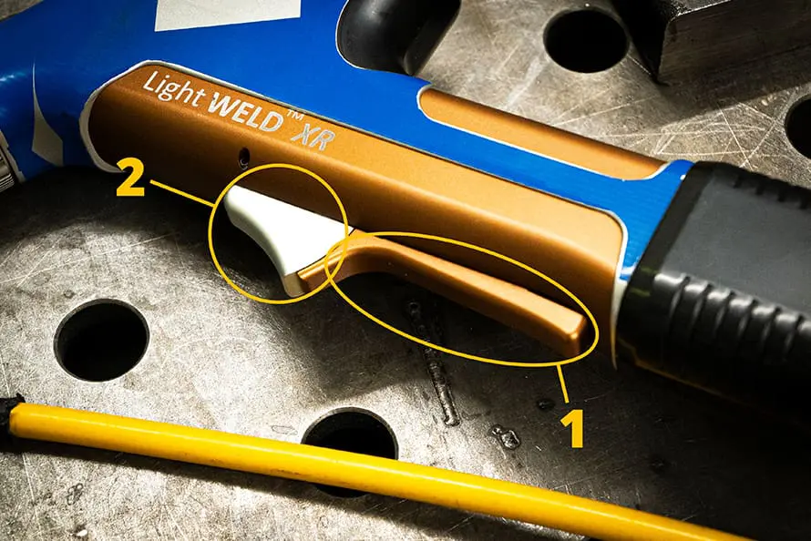 Annotated LightWELD Two Stage Trigger Web