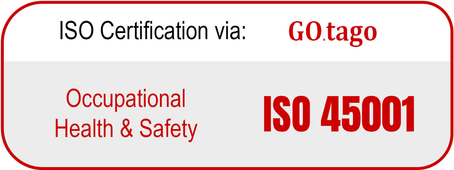 Certification ISO 45001 logo