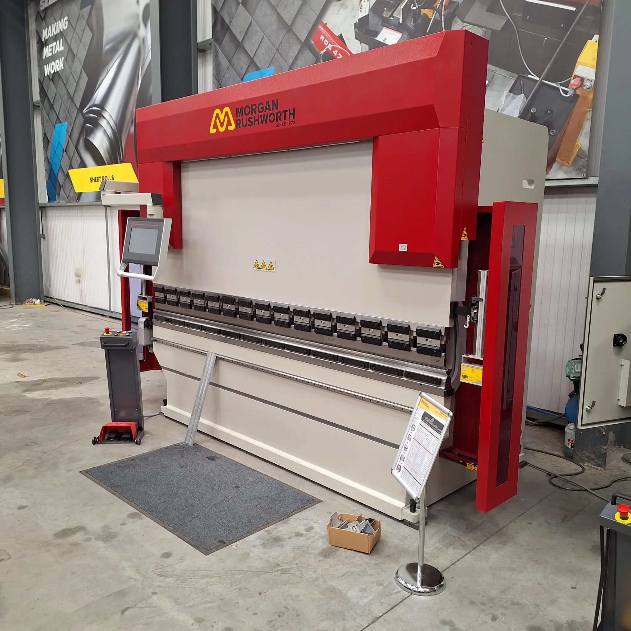 Morgan Rushworth PBS 3100-120 Press Brake
