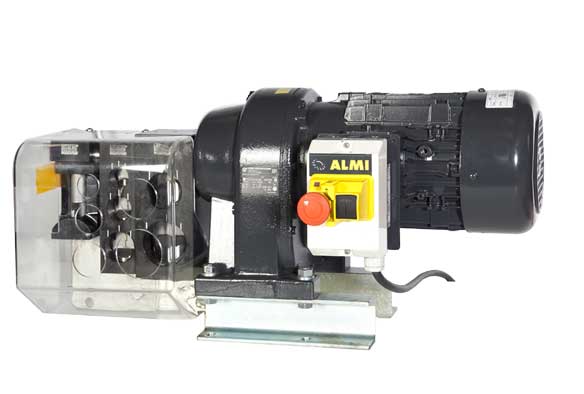 Front view Almi AL1-2U Tube Notching Machine